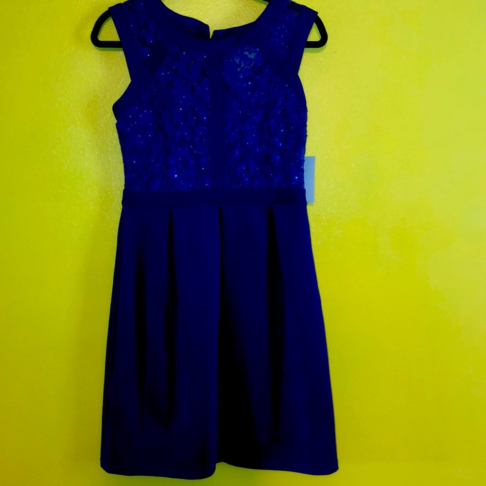 En Focus Studio Royal Blue Dress